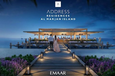 آپارتمان در Al Marjan Island، Ras Al Khaimah ، امارات متحده عربی 3 خوابه ، 160.6 متر مربع.  شماره 409287