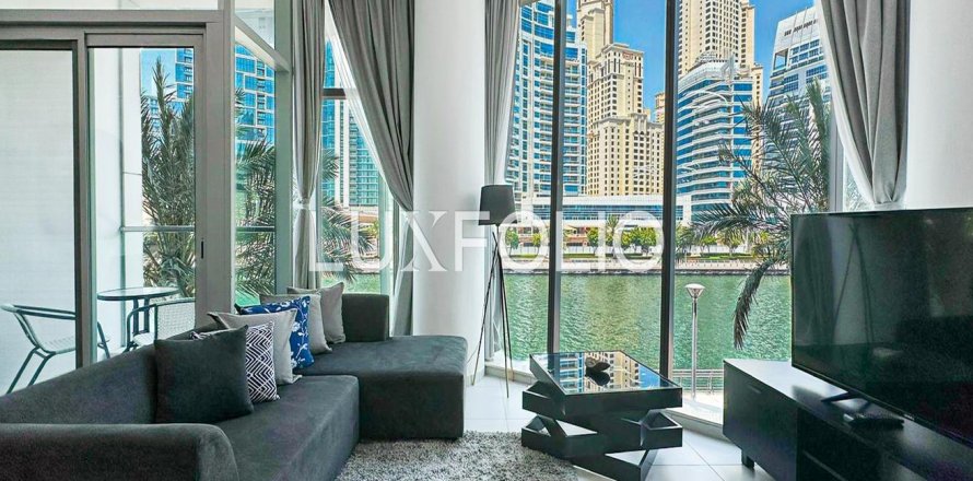 Apartmen di Dubai Marina, UAE 2 bilik tidur, 96 meter persegi № 627283