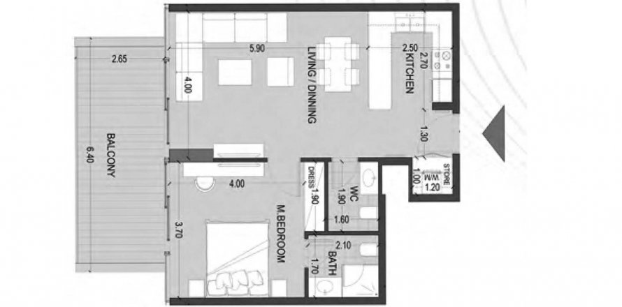 Nadd Al Sheba, Dubai, BAE’de daire 1 yatak odası, 78.04 m² No 576736