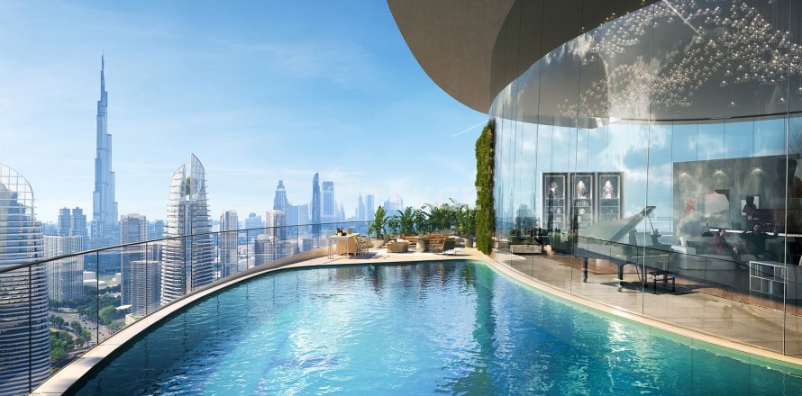 Apartament w Business Bay, Dubai, ZEA 2 sypialnie, 124 mkw. nr 393459