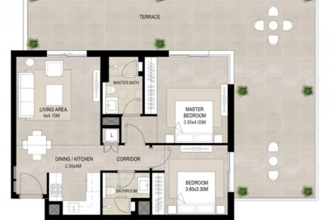 Town Square, Dubai, BAE’de satılık daire 2 yatak odası, 146.19 m² No 577363 - fotoğraf 2