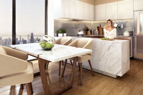 Huoneisto AZIZI RIVIERA BEACHFRONT Meydan, Dubai, Arabiemiraatit 1 makuuhuone, 88.8 m2 № 195351 - kuva 6