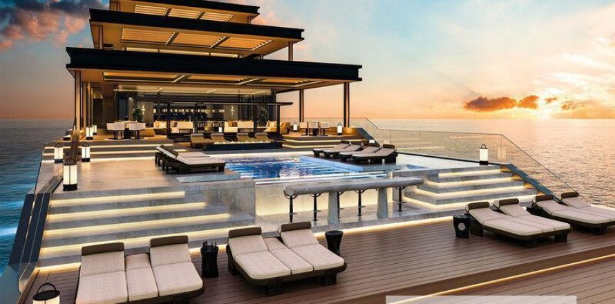 Apartmen di Maritime City, Dubai, UAE 2 bilik tidur, 110 meter persegi № 570404