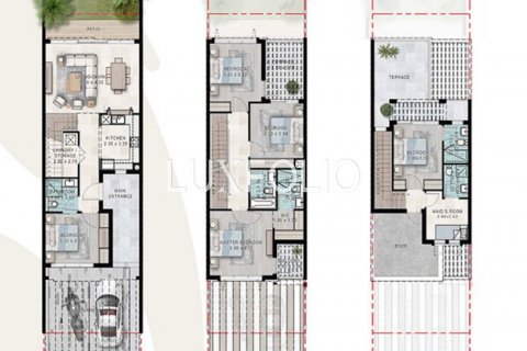 Townhouse de vânzare în Damac Lagoons, Dubai, EAU 5 dormitoare, 303 mp.  №627232 - poză 12