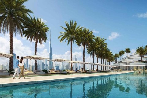 Dzīvoklis Binghatti Aquarise Business Bay, Dubaijā, AAE 1 istaba, 77.28 m2 Nr. 589100