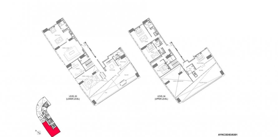 Apartamento em Al Safa, Dubai, EAU 5 quartos, 799.98 m2 № 294971