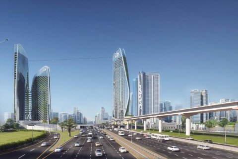 Apartmen di Dubai, UAE 57.36 meter persegi № 448702