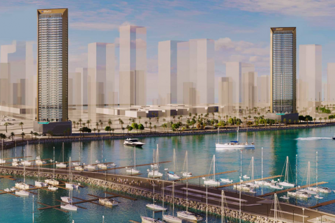 Apartman u Nautica Two u Maritime City, Dubai, UAE 1 spavaća soba, 61 m2 Br. 340973 - fotografija 20