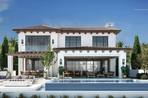 Vila di Al Hudayriat Island, Abu Dhabi, UAE 8 bilik tidur, 2010.98 meter persegi № 733011