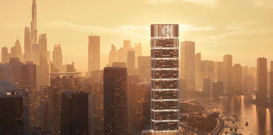 Apartmen di One Residence di Business Bay, Dubai, UAE 2 bilik tidur, 103 meter persegi № 538168