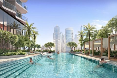 Apartemen di Dubai Marina, UEA 1 kamar tidur, 43 m2 nomor 647026