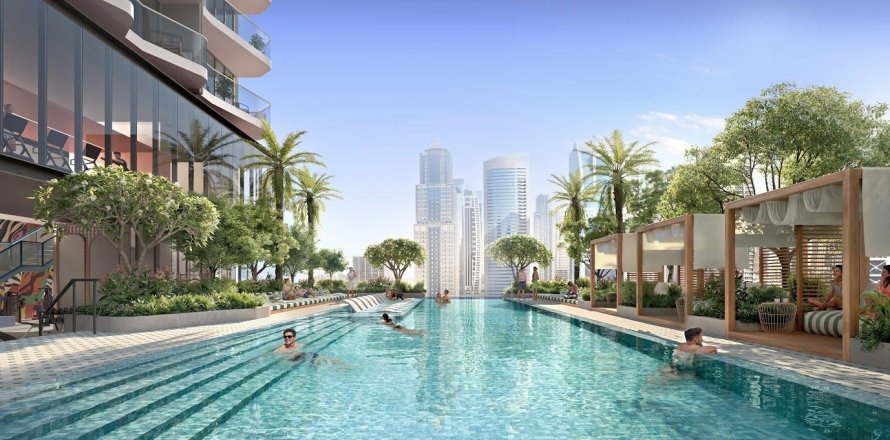 Διαμέρισμα σε Dubai Marina, ΗΑΕ 1 υπνοδωμάτιο, 43 τ.μ. Αρ. 647026