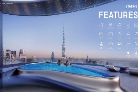 Byt v Business Bay, Dubai, SAE 2 ložnice, 280 m² Č.: 538196