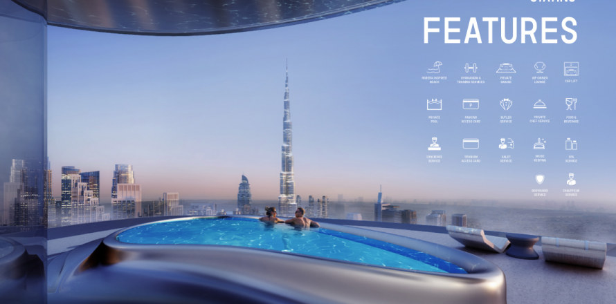 Business Bay, Dubai, BAE’de daire 2 yatak odası, 280 m&sup2; No 538196