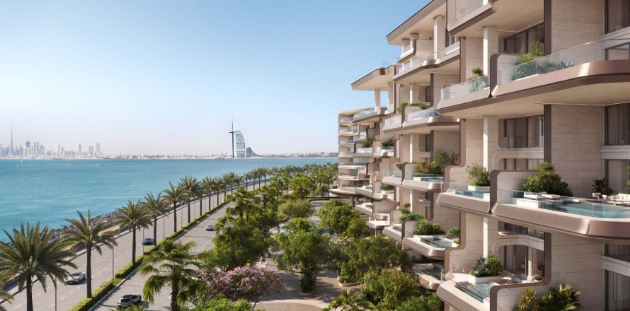 Apartament în Palm Jumeirah, Dubai, EAU 4 dormitoare, 626.54 mp.  №733001