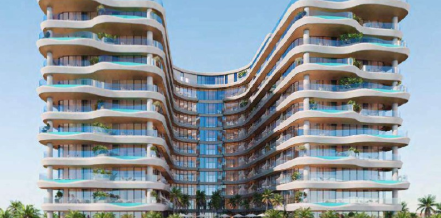 Appartement in Al Marjan Island, Ras Al Khaimah, VAE 1 slaapkamer, 79.52 vr.m. nr 702045