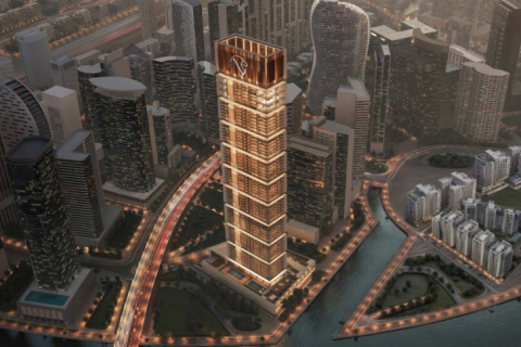 Huoneisto Business Bay, Dubai, Arabiemiraatit 1 makuuhuone, 78 m2 № 538548 - kuva 12