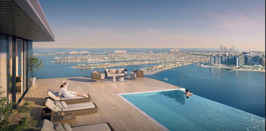 آپارتمان در Dubai Harbour، Dubai ، امارات متحده عربی 3 خوابه ، 140.56 متر مربع.  شماره 711831