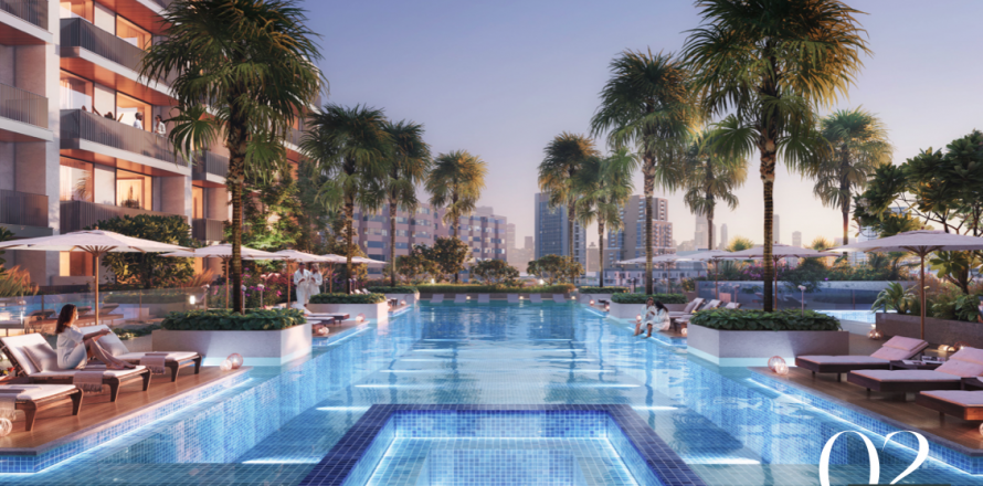 Lägenhet i Dubai, UAE 1 sovrum, 77 kvm Nr. 538450
