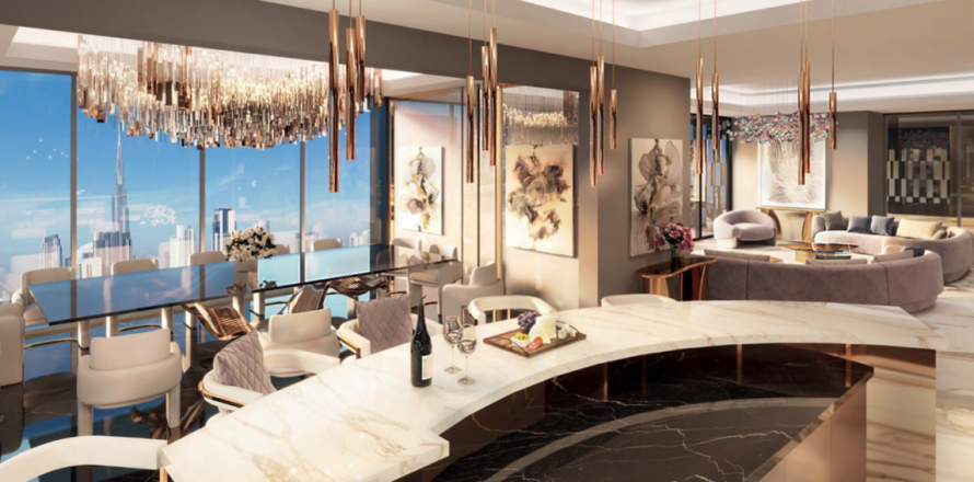 דירה ב Business Bay, Dubai, איחוד האמירויות 2 חדרי שינה, 300 מ"ר מספר 538198