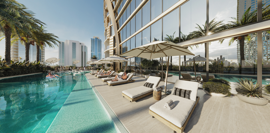 آپارتمان در Dubai ، امارات متحده عربی 2 خوابه ، 103 متر مربع.  شماره 582951