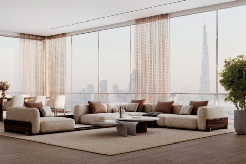 آپارتمان در Dubai ، امارات متحده عربی 1 خوابه ، 120 متر مربع.  شماره 538547