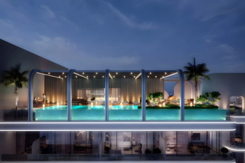 Apartemen di Dubai Residence Complex, UEA 1 ruangan, 40.78 m2 nomor 751405 - foto 8