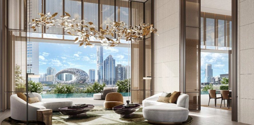 Dzīvoklis Jumeirah Residences Emirates Towers DIFC, Dubaijā, AAE 1 istaba, 80.18 m2 Nr. 613907