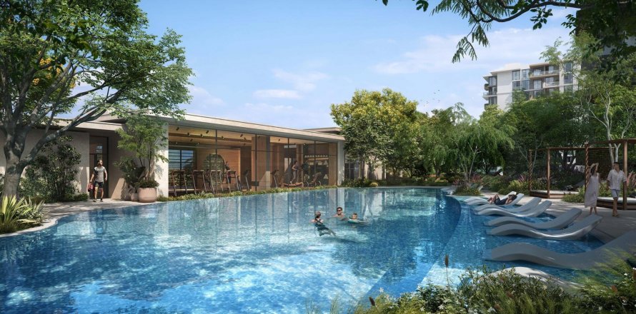 Apartmen di Dubai, UAE 1 bilik tidur, 63 meter persegi № 583144