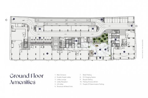 Huoneisto One Sky Park Jumeirah Village Circle, Dubai, Arabiemiraatit 1 makuuhuone, 83.9202451 m2 № 564555 - kuva 20