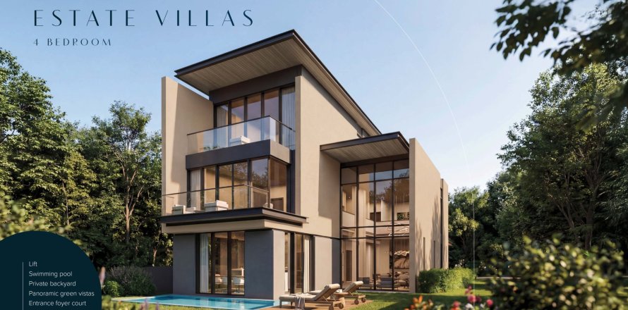 Huvila Al Bahia, Abu Dhabi, Arabiemiraatit 4 makuuhuonetta, 400.32 m2 № 741429