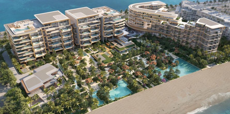 Korter asukohaga Palm Jumeirah, Dubai, AÜE: 2 magamistoaga, 185 m² Nr 539835