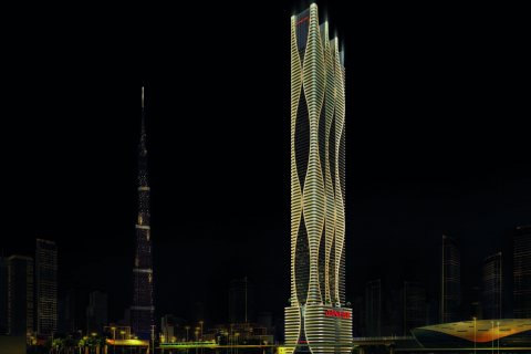 Dzīvoklis BAYZ 101 Business Bay, Dubaijā, AAE 1 istaba, 70.02 m2 Nr. 419859
