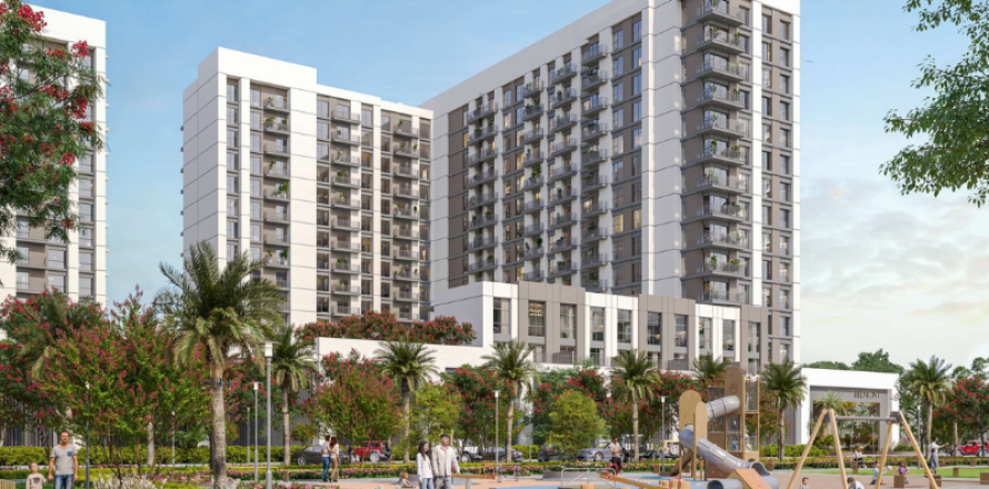 Apartment in Town Square, Dubai, UAE 3 bedrooms, 128.95 sq.m. № 710548