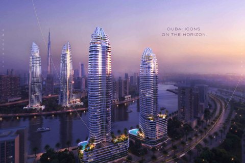 Dvīņu māja Business Bay, Dubaijā, AAE 2 istabas, 342.44 m2 Nr. 751397