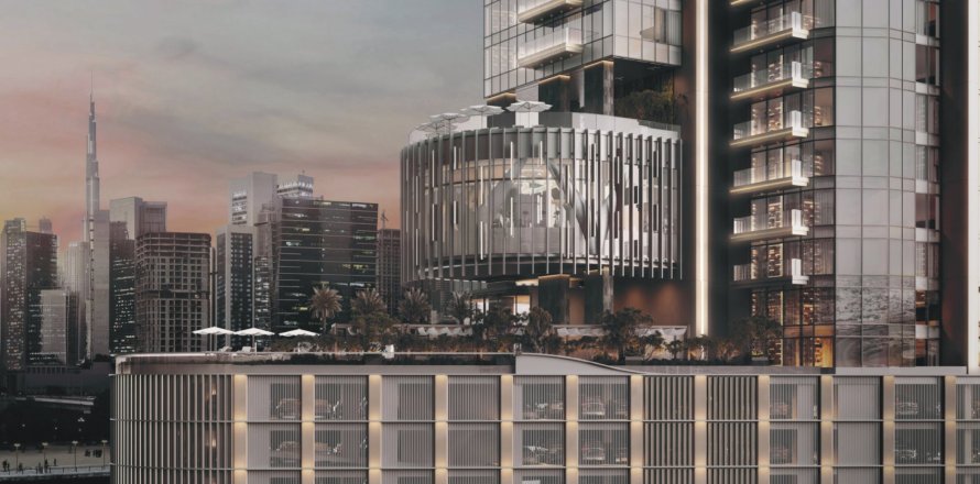 Apartment i Business Bay, Dubai, UAE 1 værelse, 45.24 kvm № 758094