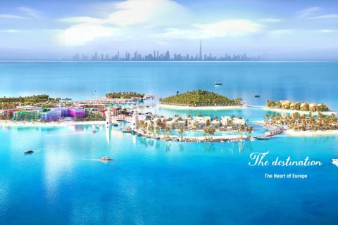 Apartmen di The World Islands, Dubai, UAE 1 bilik tidur, 119.85 meter persegi № 755099
