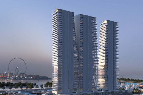 Apartmen di W Residences Dubai Harbour di Dubai Harbour, UAE 3 bilik tidur, 23.40719964 meter persegi № 564553 - foto 2