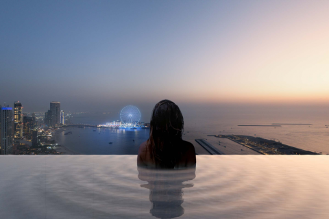 Apartmen di W Residences Dubai Harbour di Dubai Harbour, UAE 3 bilik tidur, 23.40719964 meter persegi № 564553 - foto 3