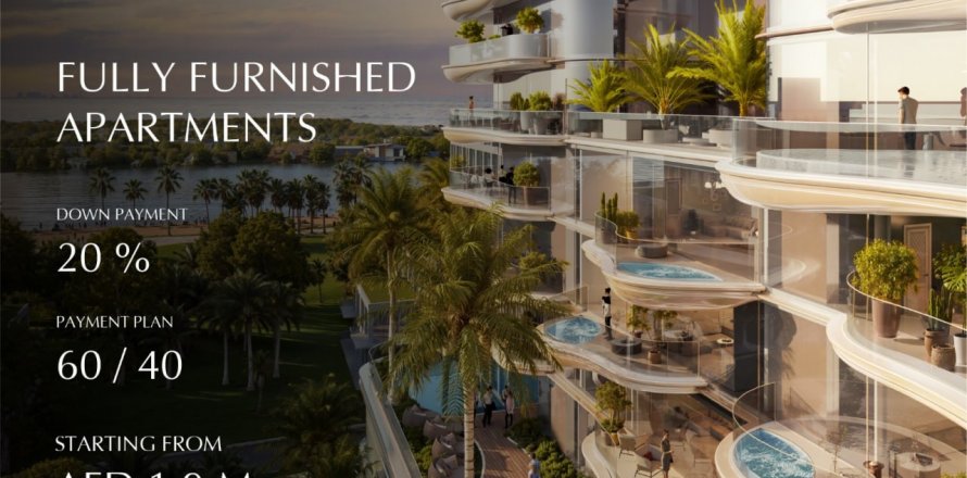 Apartament în Dubai Harbour, Dubai, EAU 1 dormitor, 99 mp.  №538511
