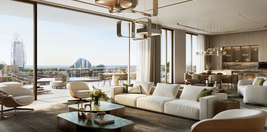 Apartment in Umm Suqeim, Dubai, UAE 4 bedrooms, 522.39 sq.m. № 715993