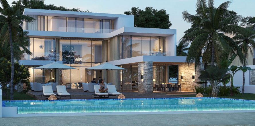 ویلا در Umm Al Quwain Marina، Umm Al Quwain ، امارات متحده عربی 6 خوابه ، 909.33 متر مربع.  شماره 757949
