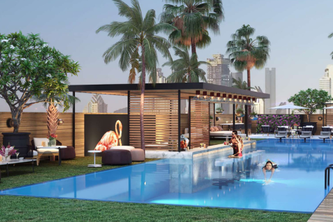 דירה למכירה ב Jumeirah Village Circle, Dubai, איחוד האמירויות  1 חדר, 38.54 מ"ר, מספר 670202 - תמונה 7
