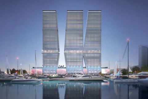 Apartemen di W Residences Dubai Harbour di Dubai Harbour, UEA 3 kamar tidur, 23.4072 m2 nomor 564553
