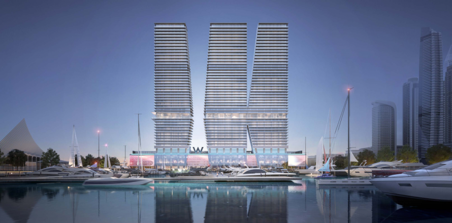 Apartmen di W Residences Dubai Harbour di Dubai Harbour, UAE 3 bilik tidur, 23.4072 meter persegi № 564553