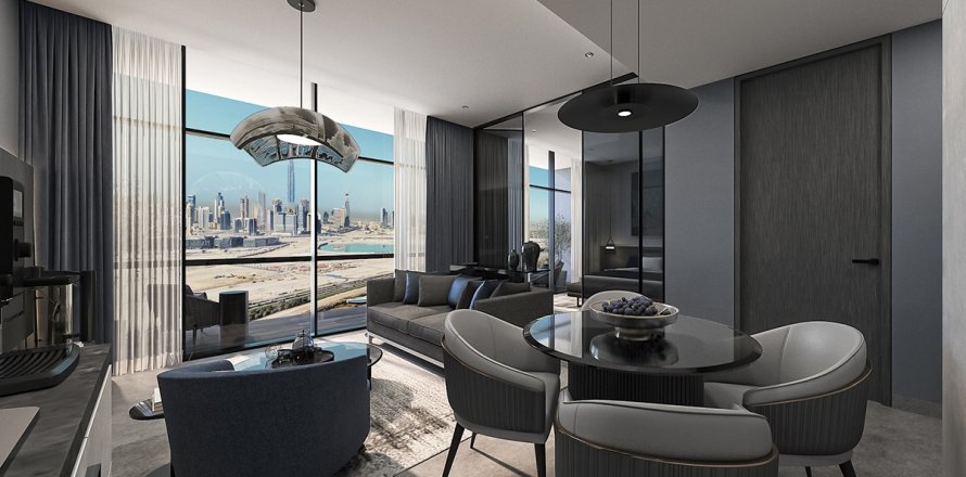 Apartmen di Dubai, UAE 1 bilik tidur, 124 meter persegi № 540700