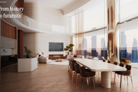 Penthouse i Downtown Dubai (Downtown Burj Dubai), Dubai, UAE 4 soveværelser, 290 kvm № 538214