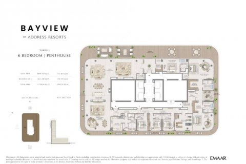 Penthauss Dubaijā, AAE 6 istabas, 1100 m2 Nr. 551715 - attēls 11