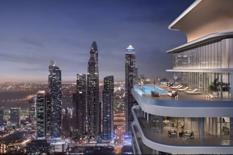 Apartemen di Dubai Harbour, UEA 3 kamar tidur, 140 m2 nomor 762999