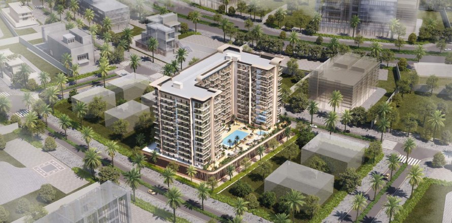 Appartement in wasl gate, Dubai, VAE 2 slaapkamers, 90.77 vr.m. nr 760652